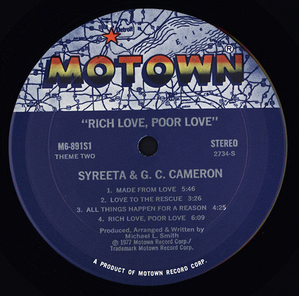 Syreeta - Rich Love, Poor Love