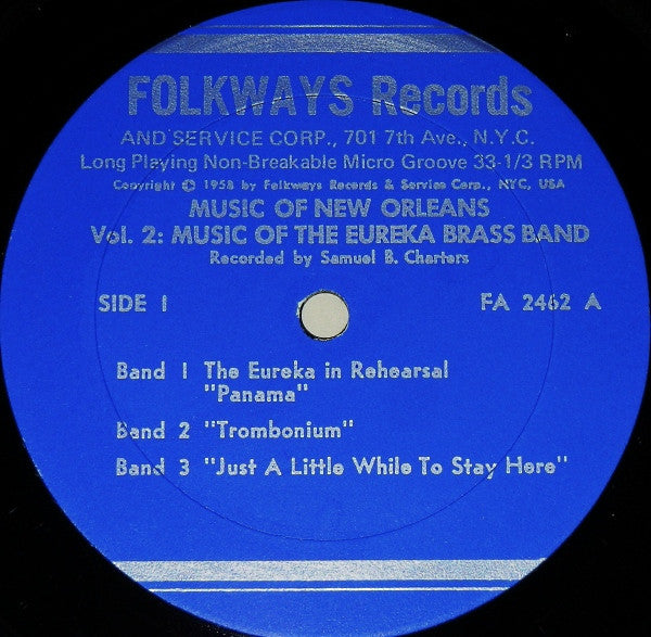 Eureka Brass Band - The Music Of New Orleans, Vol. 2: Music Of The Eureka Brass Band