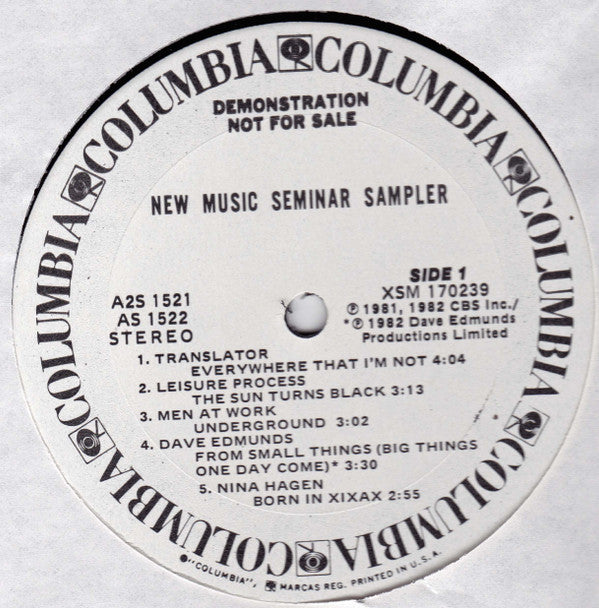 New Music Seminar Sampler