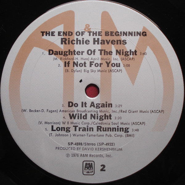 Richie Havens - The End Of The Beginning