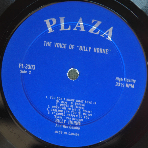 Billy Horne - The Voice Of Billy Horne