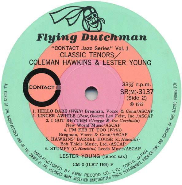 Coleman Hawkins - Classic Tenors
