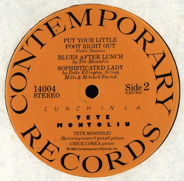 Tete Montoliu - Lunch In L.A.
