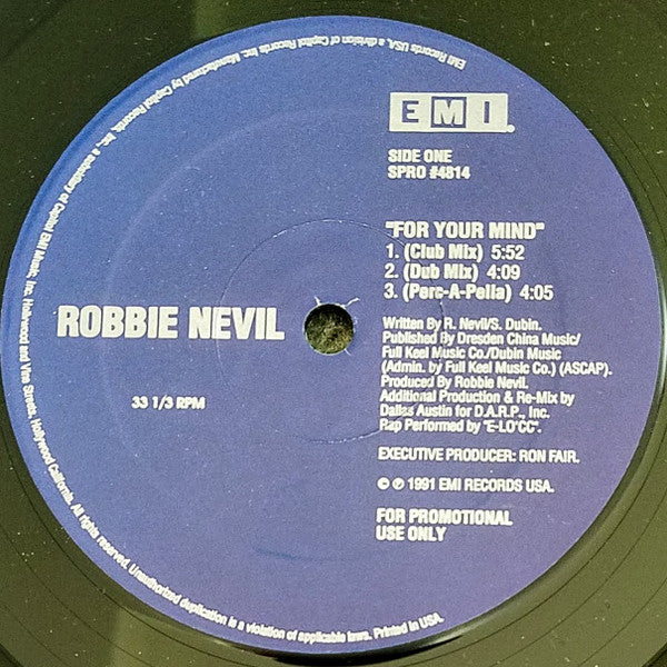 Robbie Nevil - For Your Mind
