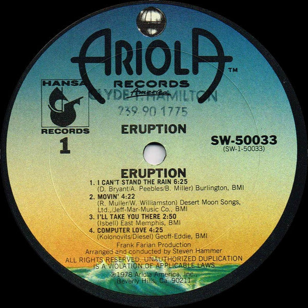Eruption (4) - Eruption