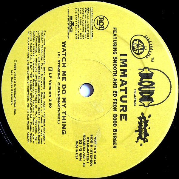 Immature - Watch Me Do My Thing
