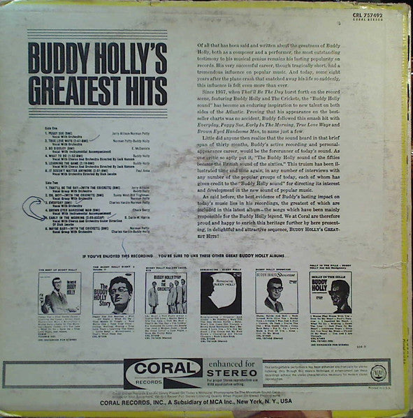 Buddy Holly's Greatest Hits