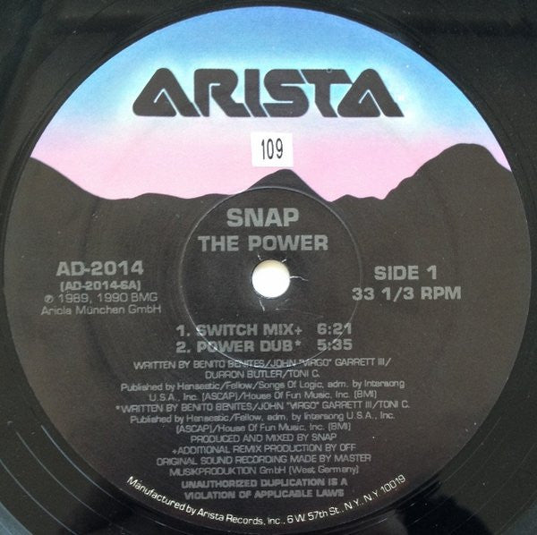 Snap! - The Power