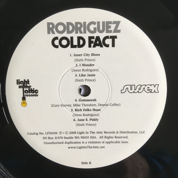 Sixto Rodriguez - Cold Fact