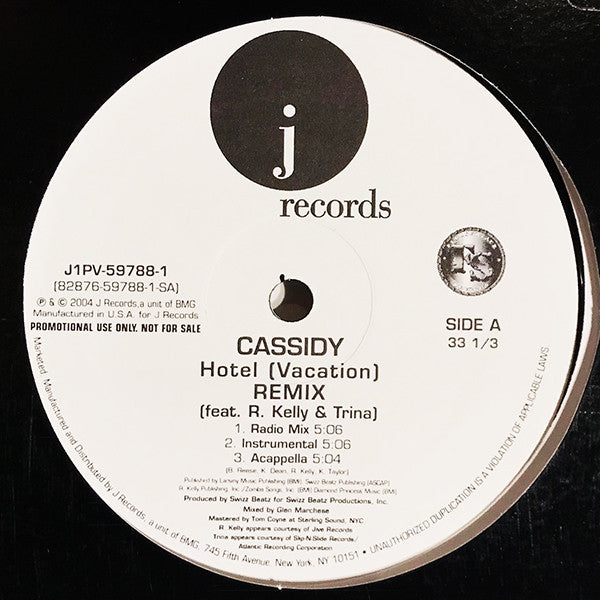 Cassidy (3) - Hotel (Vacation) (Remix)