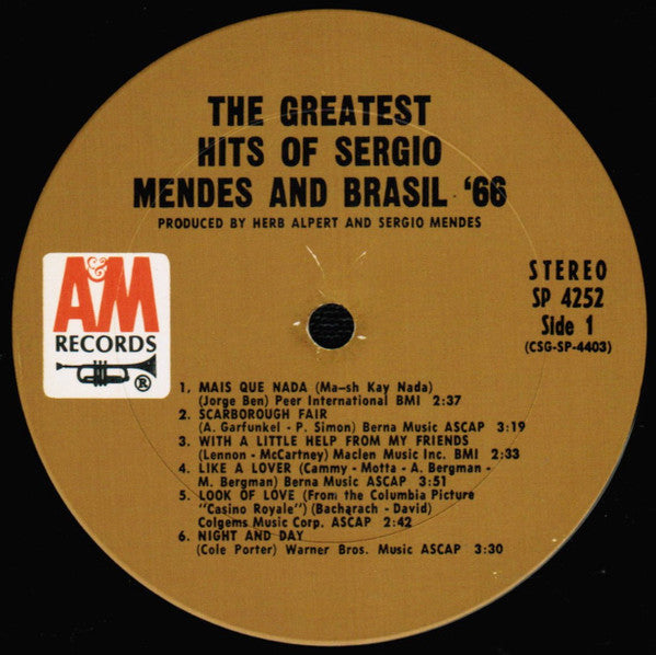 Sérgio Mendes & Brasil '66 - Greatest Hits
