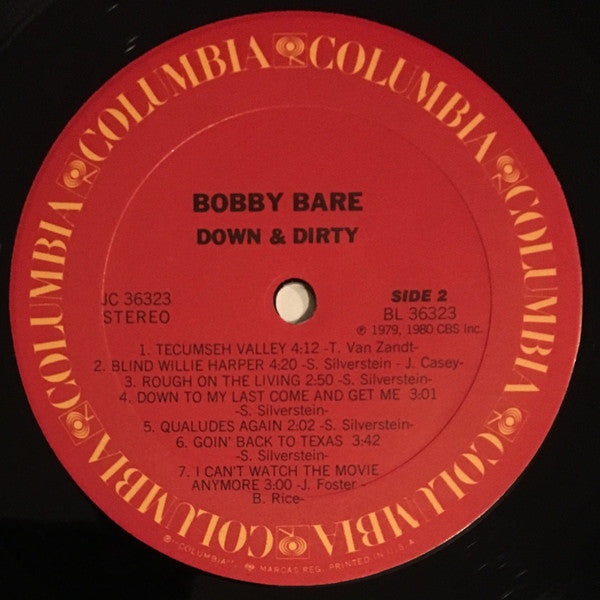 Bobby Bare - Down & Dirty