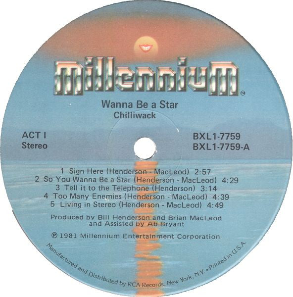 Chilliwack - Wanna Be A Star