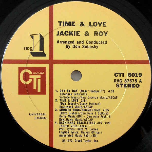 Jackie & Roy - Time & Love
