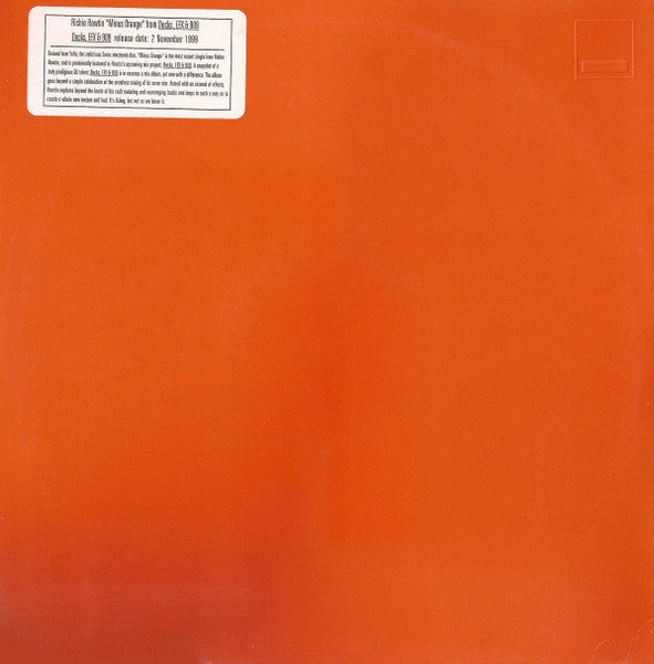 Richie Hawtin - Minus Orange
