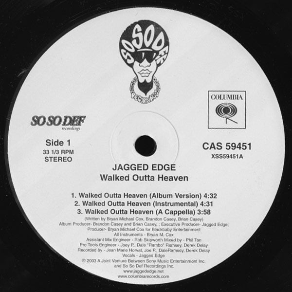 Jagged Edge (2) - Walked Outta Heaven
