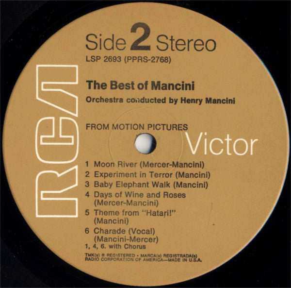 Henry Mancini - The Best Of Mancini