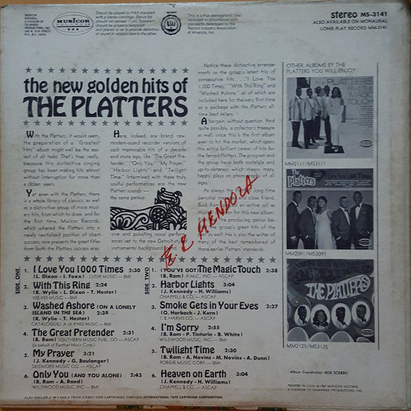 The Platters - The New Golden Hits Of The Platters