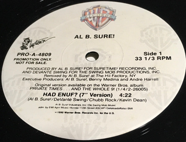 Al B. Sure! - Had Enuf?