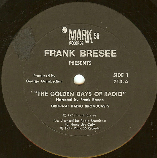 Various - The Golden Days Of Radio