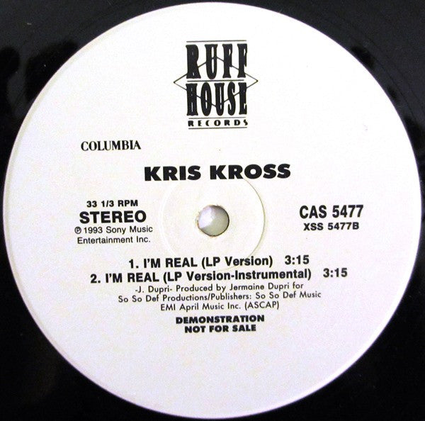 Kris Kross - Alright (Humps For Your Trunk Mix) / I'm Real
