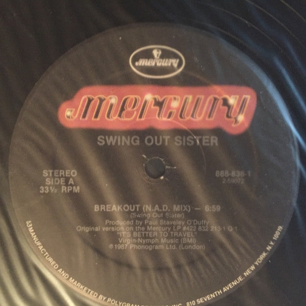 Swing Out Sister - Breakout