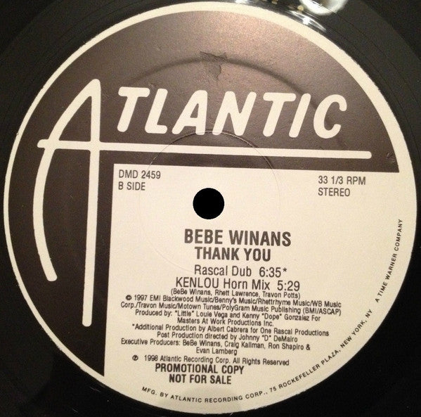 BeBe Winans - Thank You