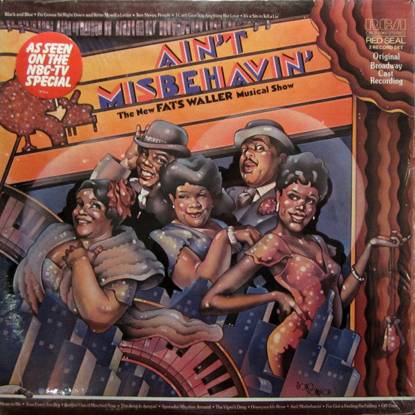 "Ain't Misbehavin'" Original Broadway Cast - Ain't Misbehavin': The New Fats Waller Musical Show