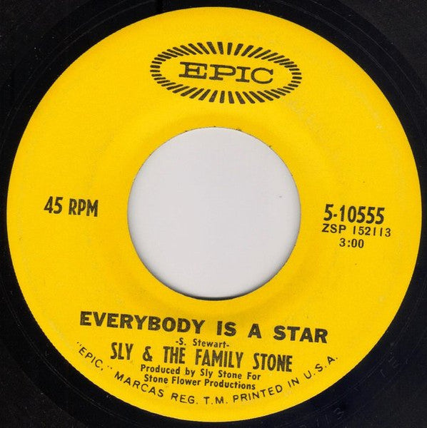 Thank You For Letting Me Be Myself Again / Everybody Is A Star