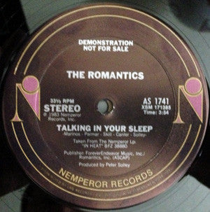 The Romantics - Talking In Your Sleep