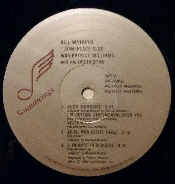 Bill Watrous - Someplace Else