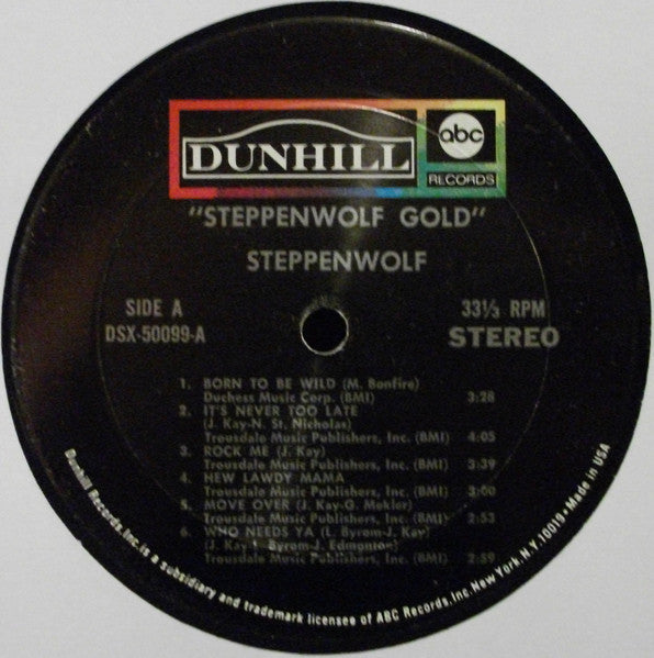 Steppenwolf - Gold (Their Great Hits)