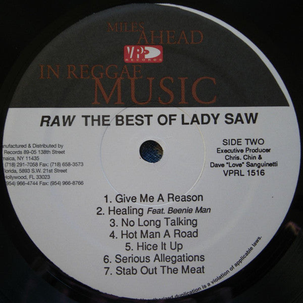 Lady Saw - Raw - The Best Of Lady Saw