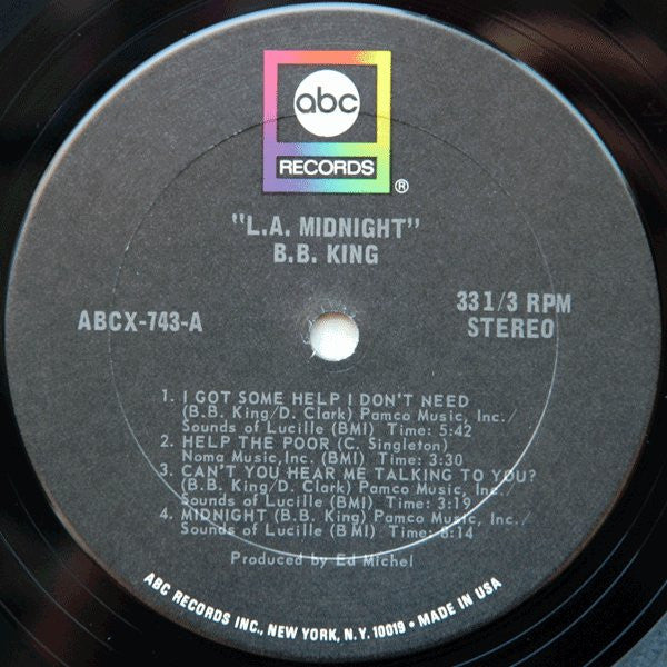 B.B. King - L.A. Midnight