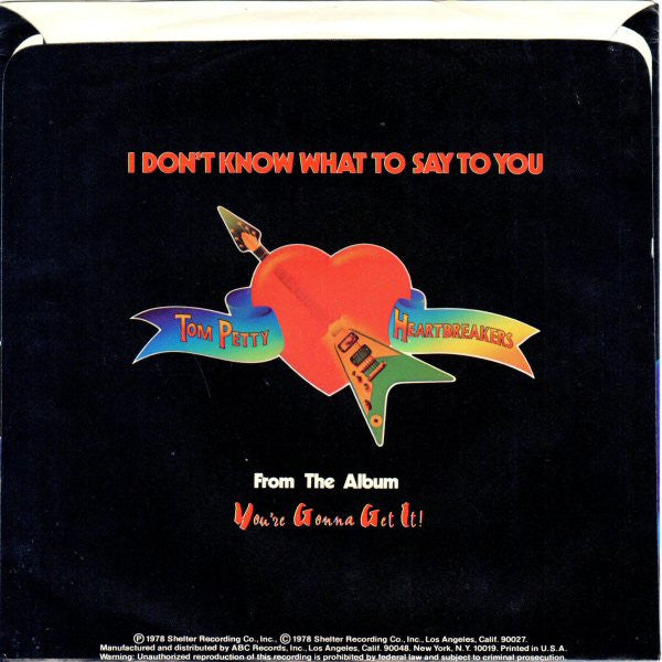 Tom Petty And The Heartbreakers - Listen To Her Heart