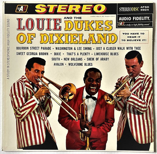 Louis Armstrong And Dukes Of Dixieland, The - Louie And The Dukes Of Dixieland