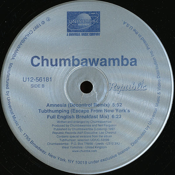 Chumbawamba - Amnesia