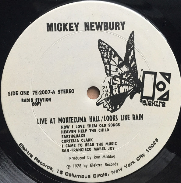 Mickey Newbury - Live At Montezuma Hall / Looks Like Rain