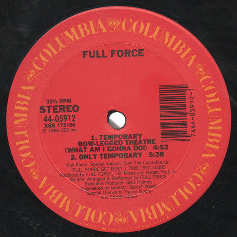 Full Force - Temporary Love Thing
