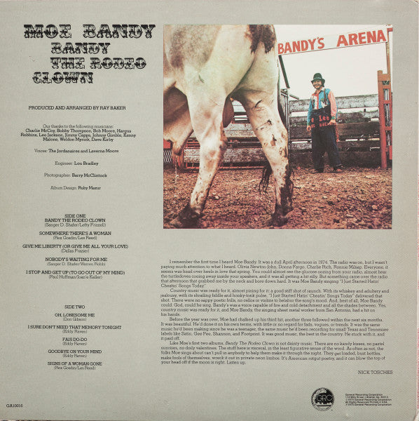 Moe Bandy - Bandy The Rodeo Clown