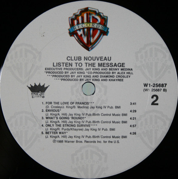 Club Nouveau - Listen To The Message