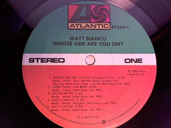 Matt Bianco - Whose Side Are You On