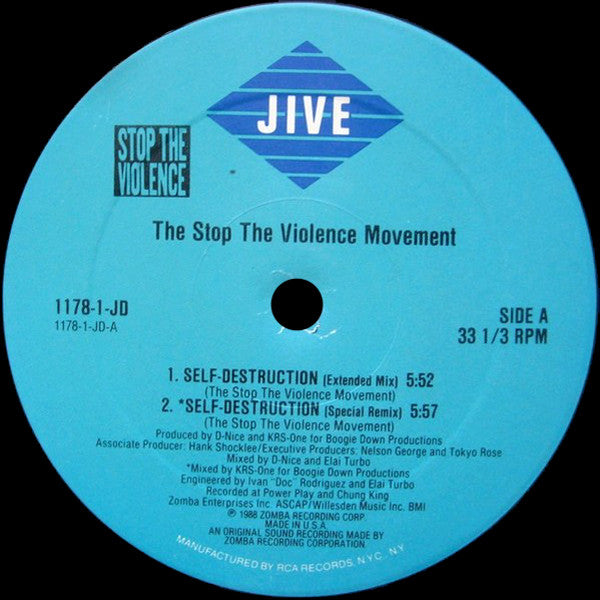 The Stop The Violence Movement - Self Destruction