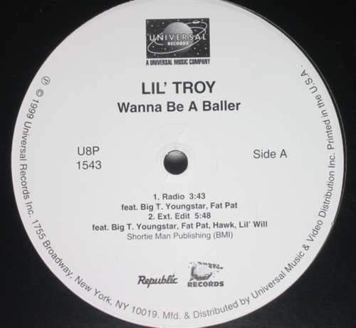 Lil' Troy - Wanna Be A Baller