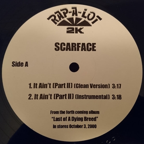 Scarface (3) - It Ain't Part II