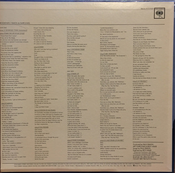Simon & Garfunkel - Bookends