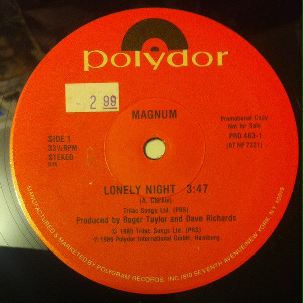 Magnum (3) - Lonely Night