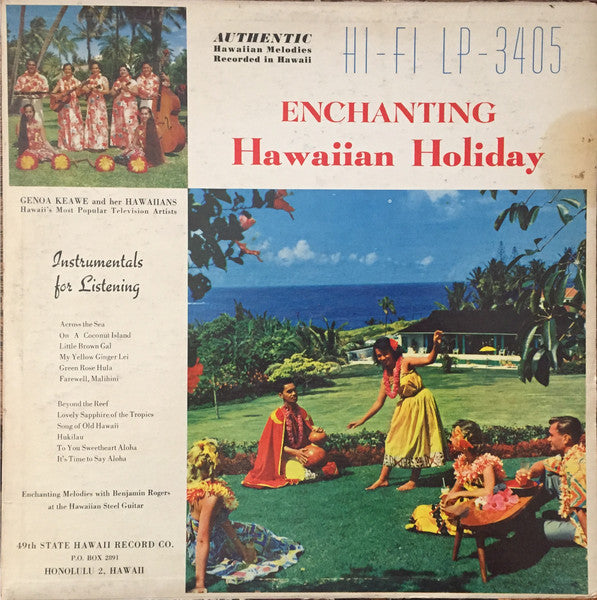 Genoa Keawe And Her Hawaiians - Enchanting Hawaiian Holiday