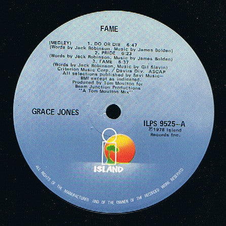 Grace Jones - Fame