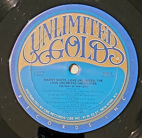 Barry White - The Best Of Our Love